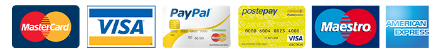 Master-Card Visa PayPal Postepay Maestro AmericanExpress